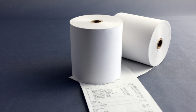 Lämpöpaperirulla 80x75x12mm, bisfenoliton